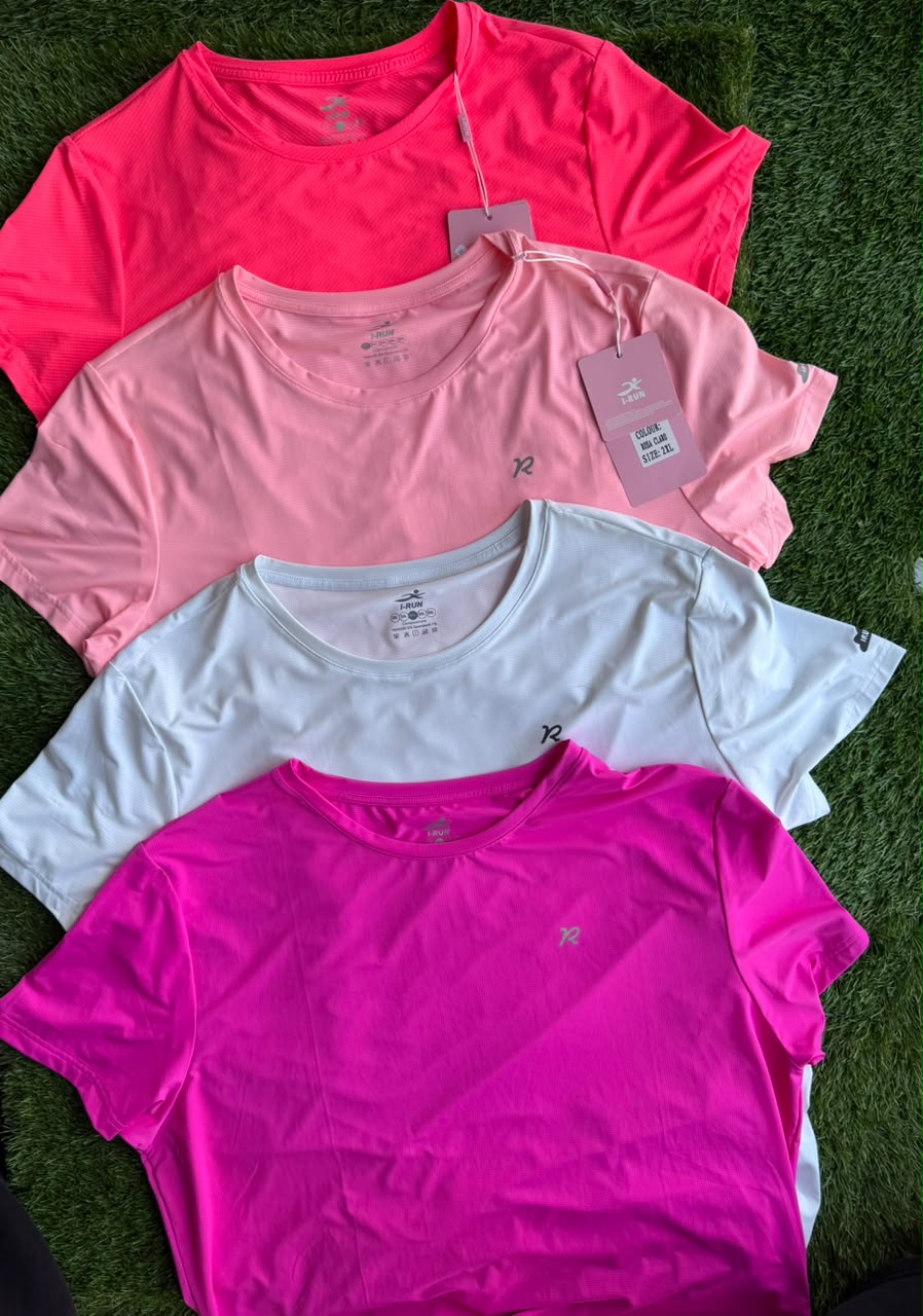 Remera  i-run dama (dri-fit)